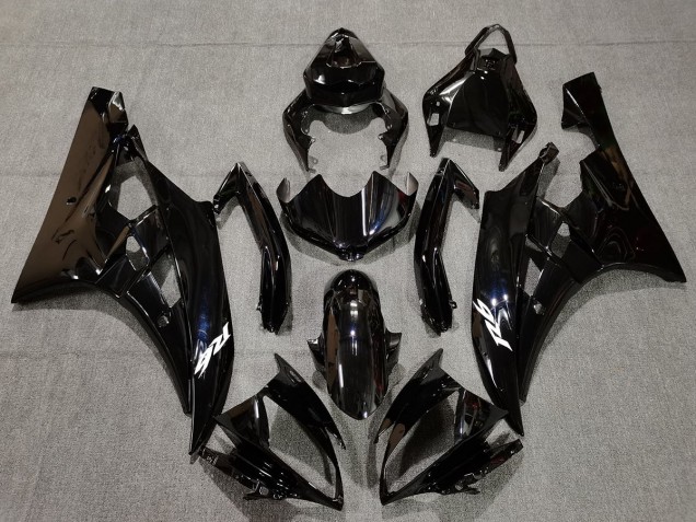 Gloss Black & Pearl Blue 2006-2007 Yamaha R6 Motorcycle Fairing