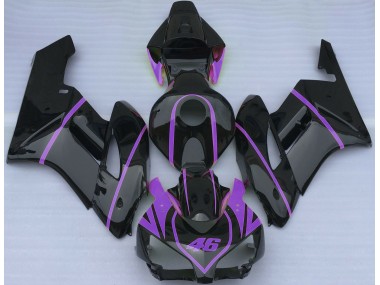 Gloss Black & Purple 2004-2005 Honda CBR1000RR Motorcycle Fairing