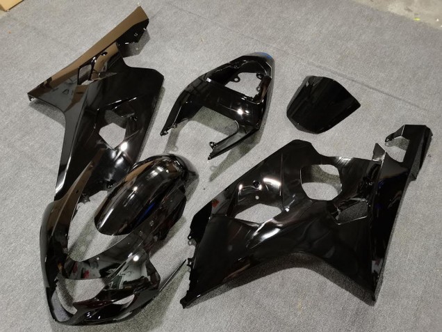 Gloss Black 2004-2005 Suzuki GSXR 600-750 Motorcycle Fairing