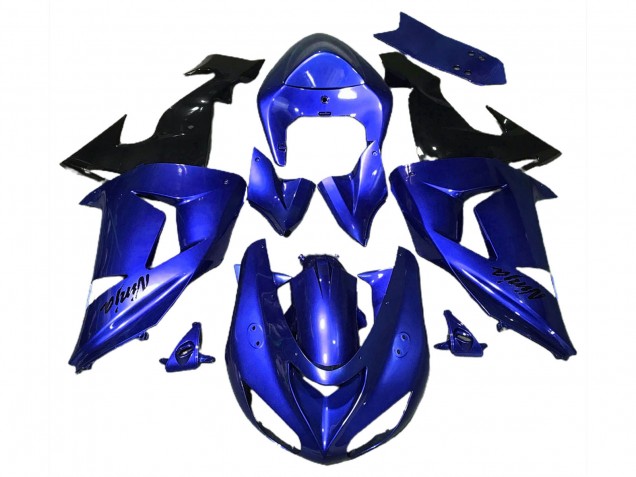 Gloss Blue 2006-2007 Kawasaki ZX10R Motorcycle Fairing