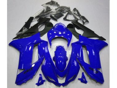 Gloss Blue 2007-2008 Kawasaki ZX6R Motorcycle Fairing