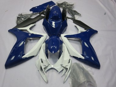 Gloss Blue Deep 2006-2007 Suzuki GSXR 600-750 Motorcycle Fairing