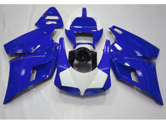 Gloss Blue & White 1993-2005 Ducati Ducati 996 748 916 998 Motorcycle Fairing