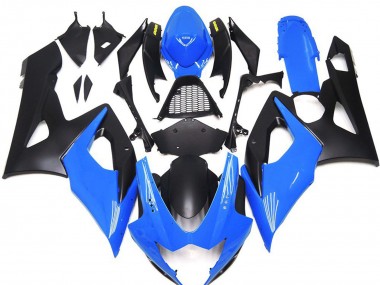 Gloss Blue with Yellow Logos 2005-2006 Suzuki GSXR 1000 Motorcycle Fairing