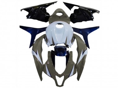 Gloss Brown and Blue 2009-2012 Honda CBR600RR Motorcycle Fairing