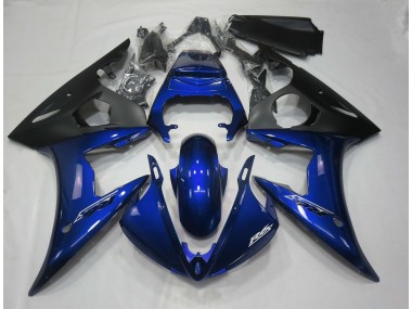 Gloss Dark Blue 2005 Yamaha R6 Motorcycle Fairing