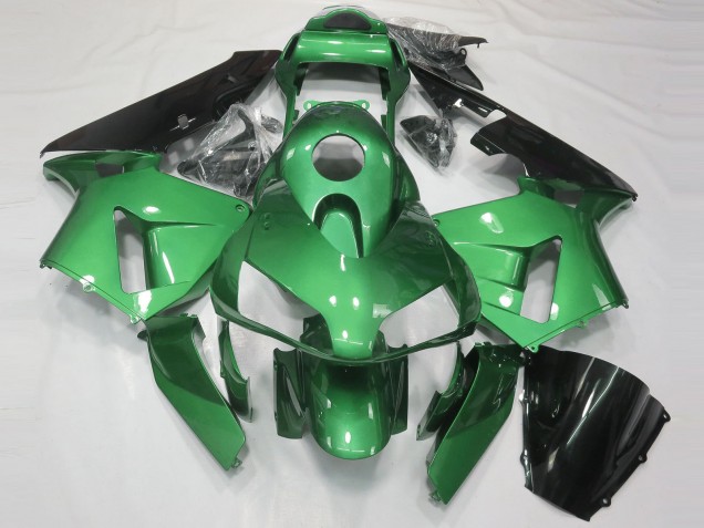 Gloss Green 2003-2004 Honda CBR600RR Motorcycle Fairing