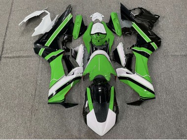 Gloss Green White and Black 2017-2023 Honda CBR1000RR Motorcycle Fairing