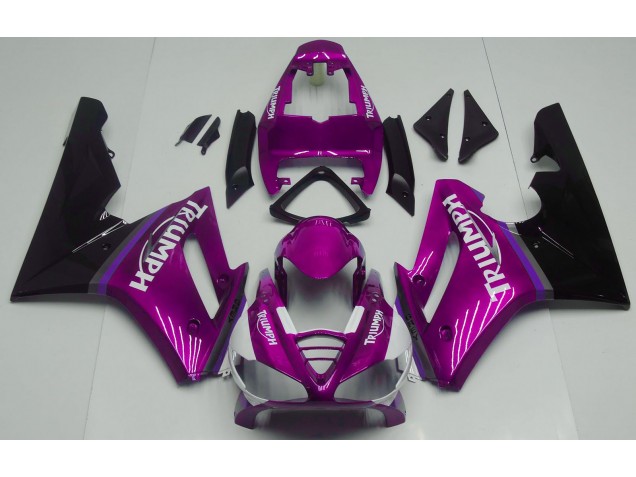 Gloss Hot Pink 2009-2012 Triumph Daytona 675 Motorcycle Fairing