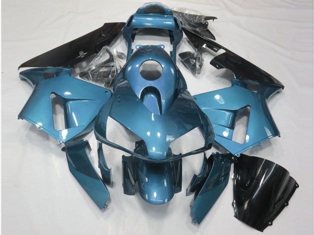 Gloss Light Blue 2003-2004 Honda CBR600RR Motorcycle Fairing