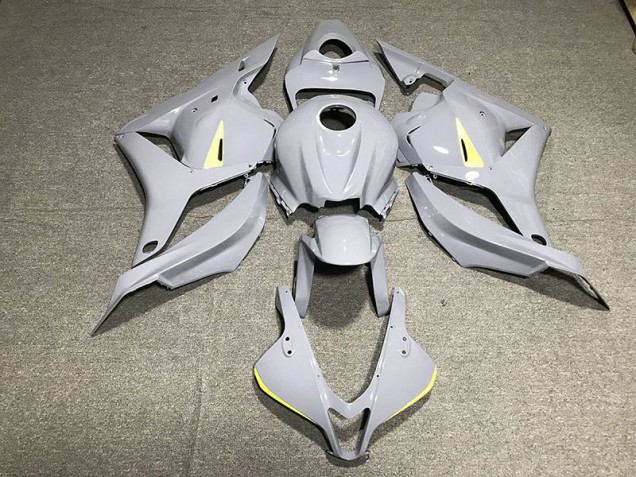 Gloss Light Grey 2009-2012 Honda CBR600RR Motorcycle Fairing