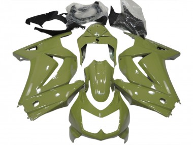 Gloss Olive 2008-2012 Kawasaki Ninja 250 Motorcycle Fairing