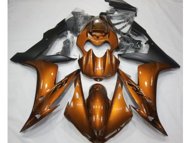 Gloss Orange & Black 2004-2006 Yamaha R1 Motorcycle Fairing