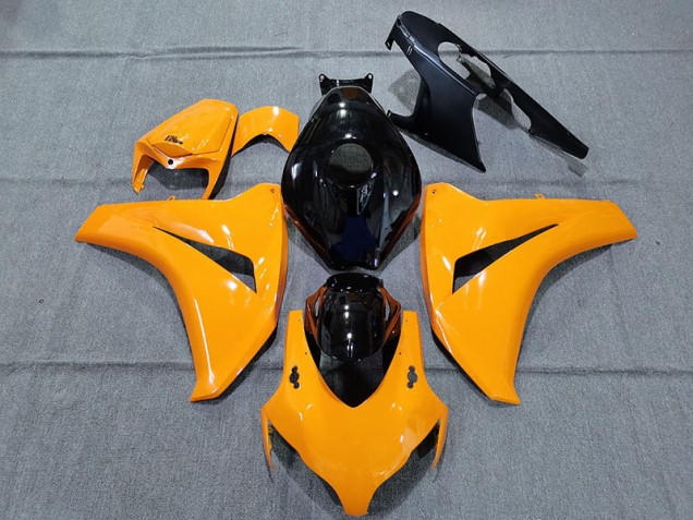 Gloss Orange and Black 2008-2011 Honda CBR1000RR Motorcycle Fairing