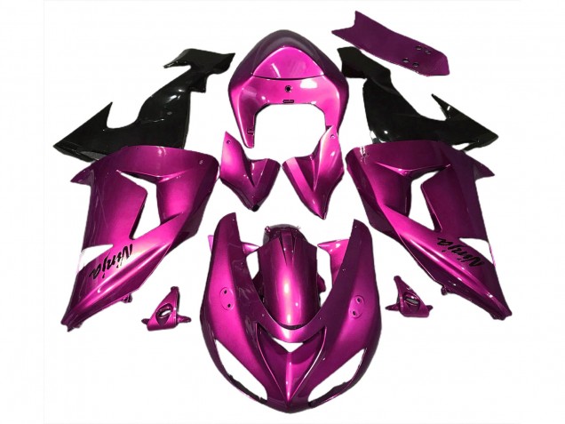 Gloss Pink 2006-2007 Kawasaki ZX10R Motorcycle Fairing