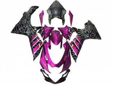 Gloss Pink Spider 2011-2024 Suzuki GSXR 600-750 Motorcycle Fairing