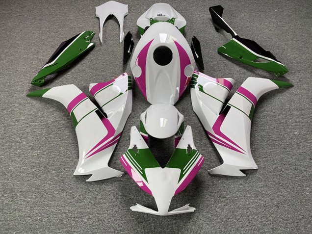 Gloss Pink and Green 2012-2016 Honda CBR1000RR Motorcycle Fairing