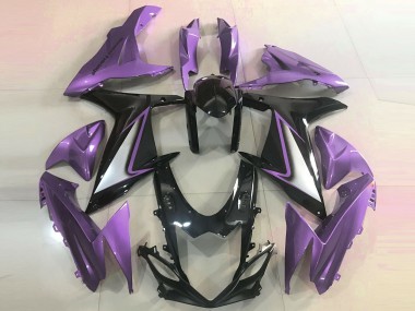 Gloss Purple Edges 2011-2024 Suzuki GSXR 600-750 Motorcycle Fairing