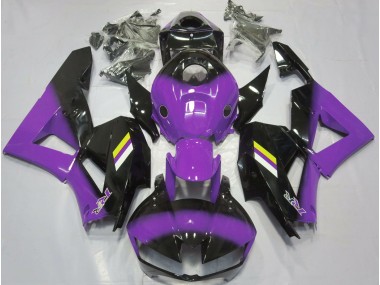 Gloss Purple and Black Fade 2013-2023 Honda CBR600RR Motorcycle Fairing