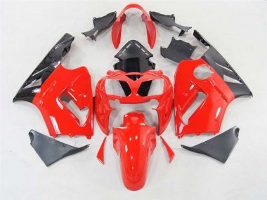 Gloss Red 2002-2005 Kawasaki ZX12R Motorcycle Fairing