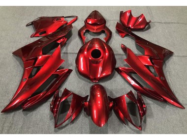 Gloss Red 2006-2007 Yamaha R6 Motorcycle Fairing