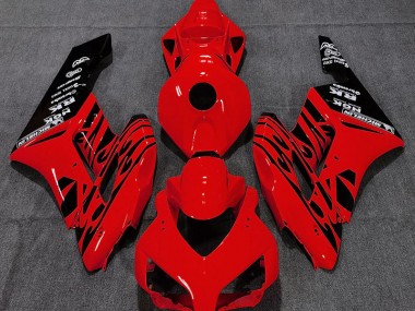 Gloss Red Flame 2004-2005 Honda CBR1000RR Motorcycle Fairing