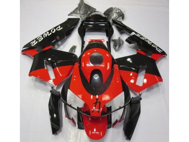 Gloss Red Power 2003-2004 Honda CBR600RR Motorcycle Fairing