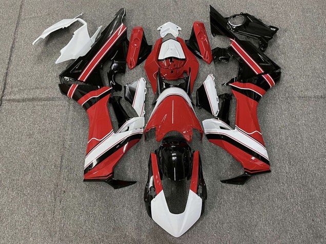 Gloss Red White and Black 2017-2023 Honda CBR1000RR Motorcycle Fairing