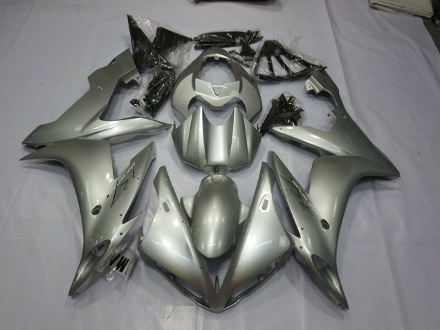 Gloss Silver 2004-2006 Yamaha R1 Motorcycle Fairing