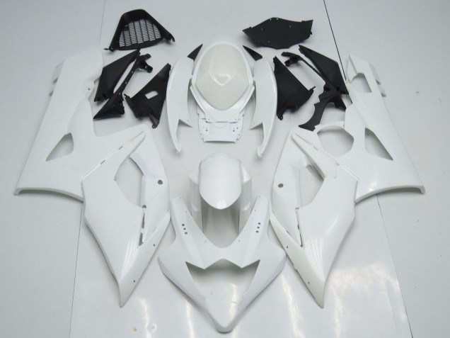 Gloss White 2005-2006 Suzuki GSXR 1000 Motorcycle Fairing