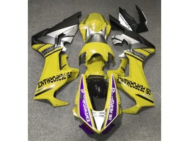 Gloss Yellow & Purple 2017-2023 Honda CBR1000RR Motorcycle Fairing