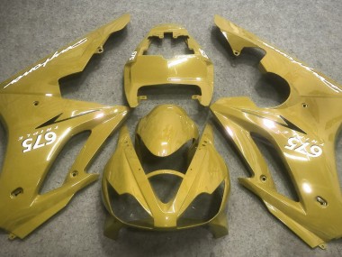 Gold 2006-2008 Triumph Daytona 675 Motorcycle Fairing