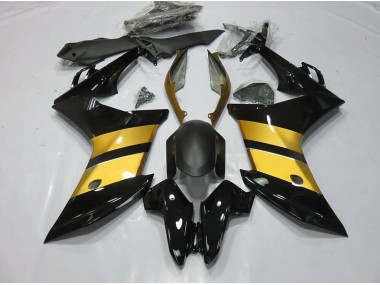 Gold Black CBR Design 2011-2012 Honda CBR600F Motorcycle Fairing