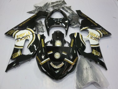 Gold LS 2005-2006 Kawasaki ZX6R Motorcycle Fairing