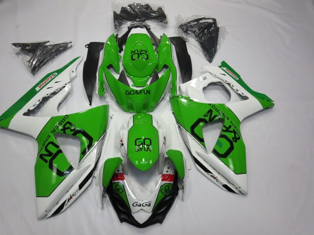 Green Go Fun 2009-2016 Suzuki GSXR 1000 Motorcycle Fairing