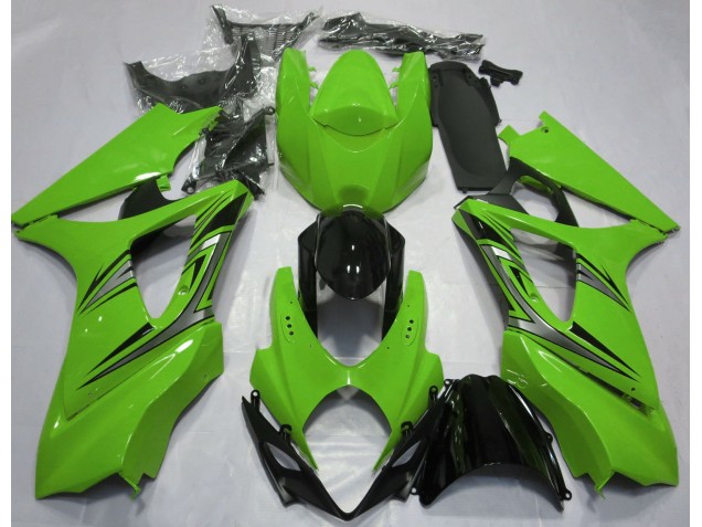 Green OEM Style 2007-2008 Suzuki GSXR 1000 Motorcycle Fairing