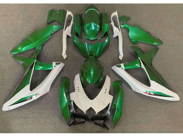 Green OEM Style 2008-2010 Suzuki GSXR 600-750 Motorcycle Fairing