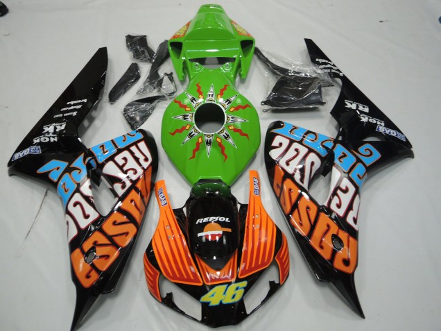 Green Rossi 2006-2007 Honda CBR1000RR Motorcycle Fairing