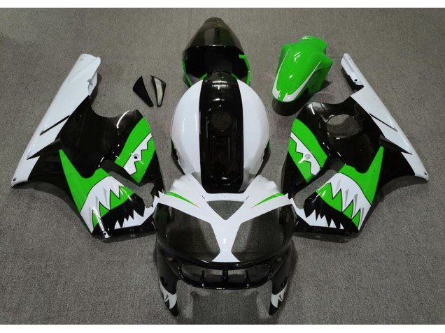 Green Shark 2002-2005 Kawasaki ZX12R Motorcycle Fairing