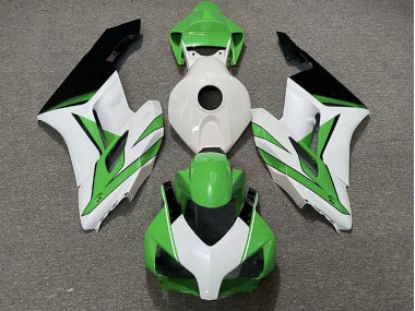 Green White and Gloss Black 2004-2005 Honda CBR1000RR Motorcycle Fairing