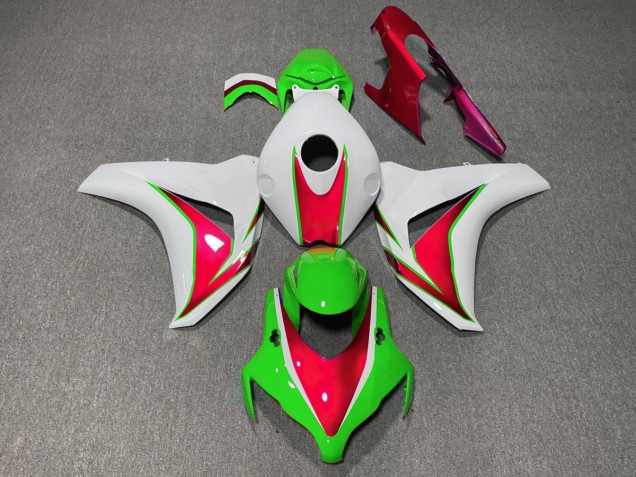 Green and Red Gloss 2008-2011 Honda CBR1000RR Motorcycle Fairing