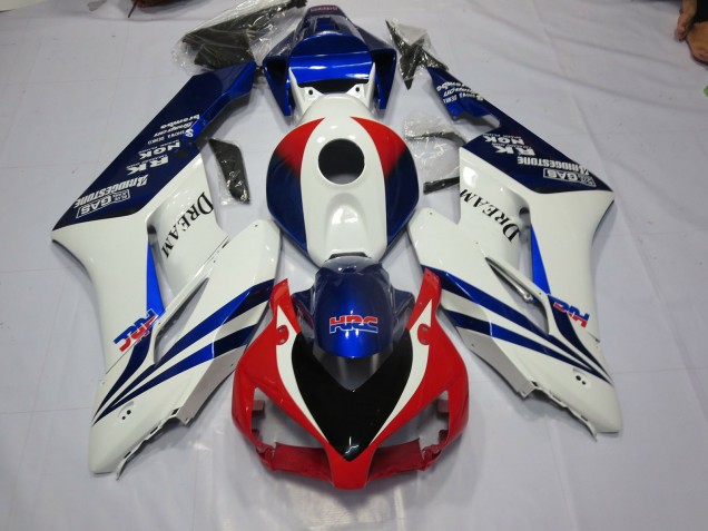 HRC Red and White 2004-2005 Honda CBR1000RR Motorcycle Fairing