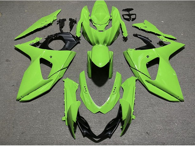 High Gloss Green 2009-2016 Suzuki GSXR 1000 Motorcycle Fairing