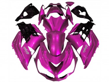 Hot Pink 2012-2021 Kawasaki ZX14R Motorcycle Fairing