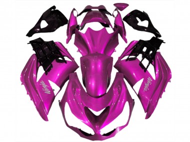 Hot Pink 2012-2021 Kawasaki ZX14R Motorcycle Fairing