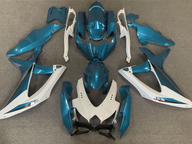 Light Blue OEM Style 2008-2010 Suzuki GSXR 600-750 Motorcycle Fairing