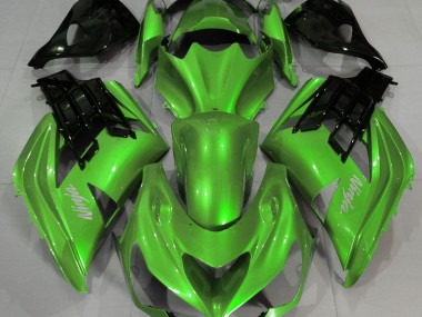 Liquid Green 2012-2021 Kawasaki ZX14R Motorcycle Fairing