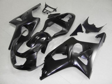 Matte Black 2000-2002 Suzuki GSXR 1000 Motorcycle Fairing