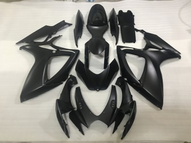 Matte Black 2006-2007 Suzuki GSXR 600-750 Motorcycle Fairing