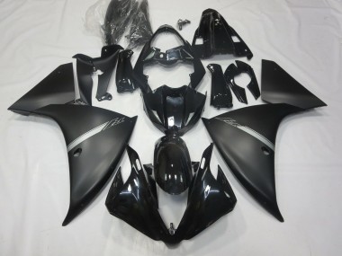 Matte Black 2012-2014 Yamaha R1 Motorcycle Fairing